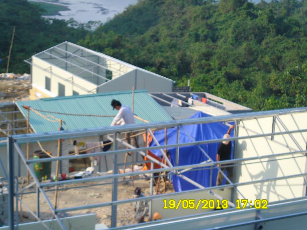 nh&agrave; lắp gh&eacute;p khung th&eacute;p
